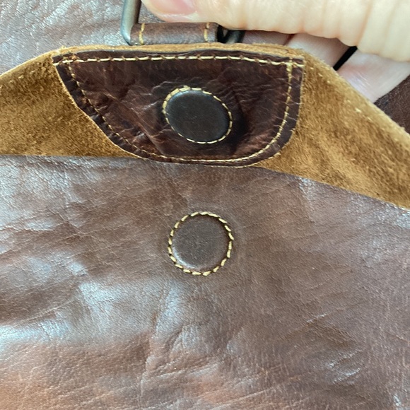 JACK GEORGES VOYAGER Handbag. 💯 buffalo leather. - Picture 5 of 14